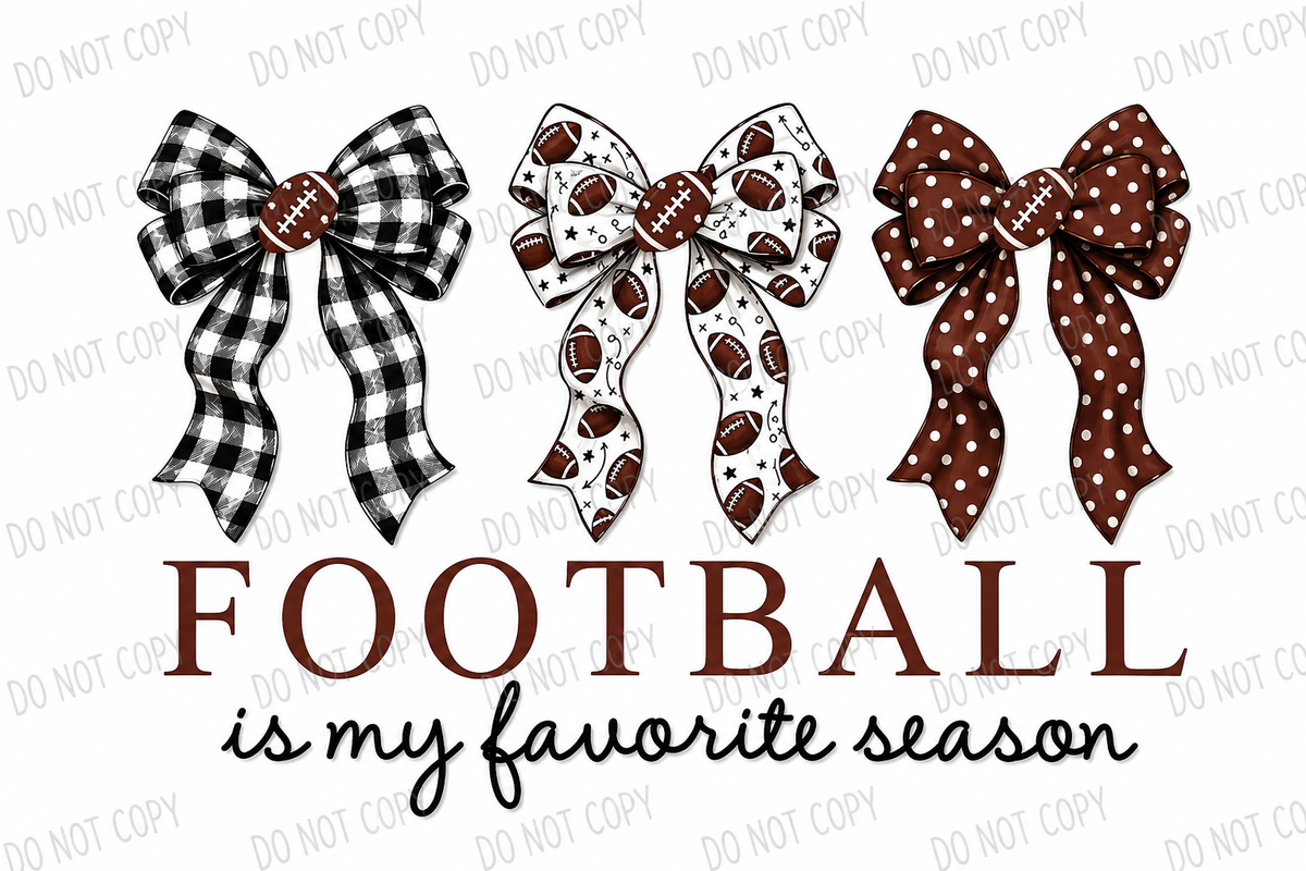 Football Is My Favorite Season DTF Transfer