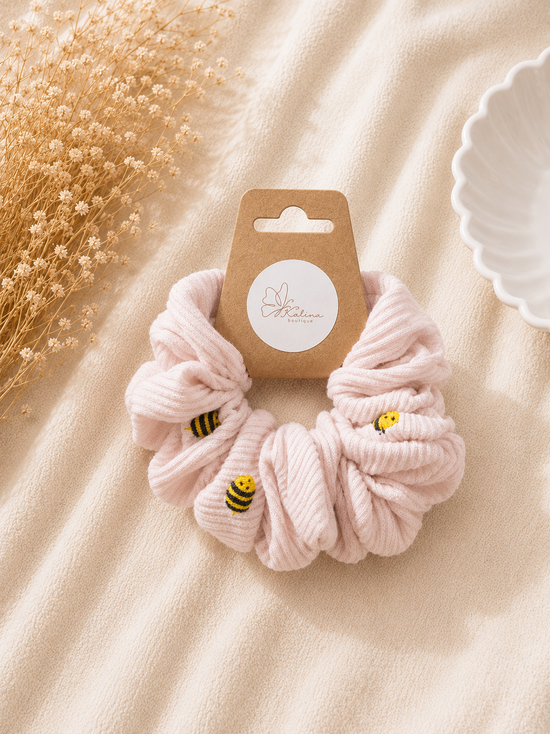 Busy Bee Scrunchie