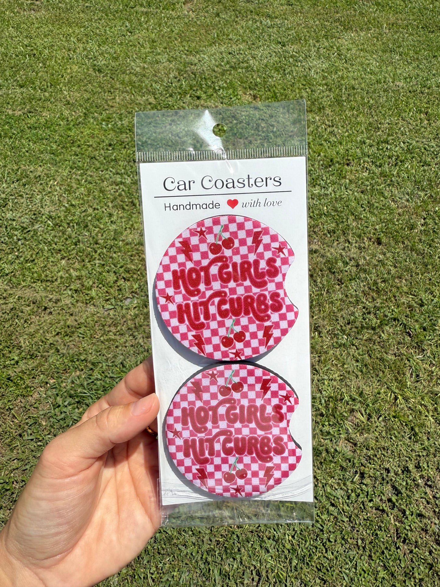 Curb Queen Car-Coasters