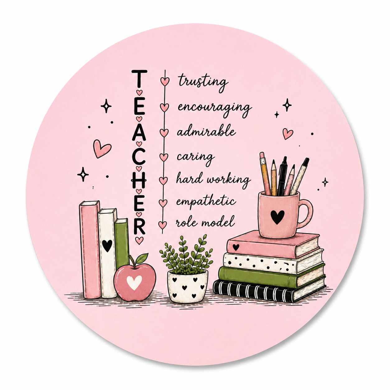 Teacher Affirmation Mouse Pad