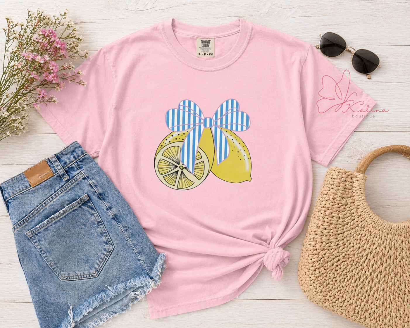Pretty In Pink Lemon Tee