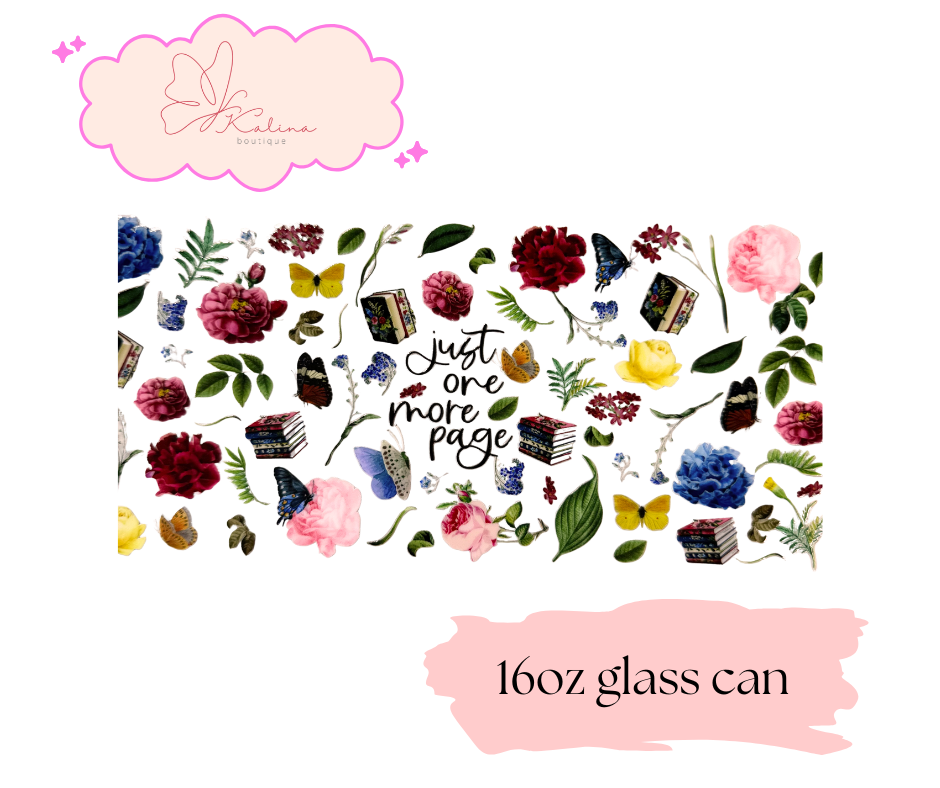 Reader Life Coffee Glass