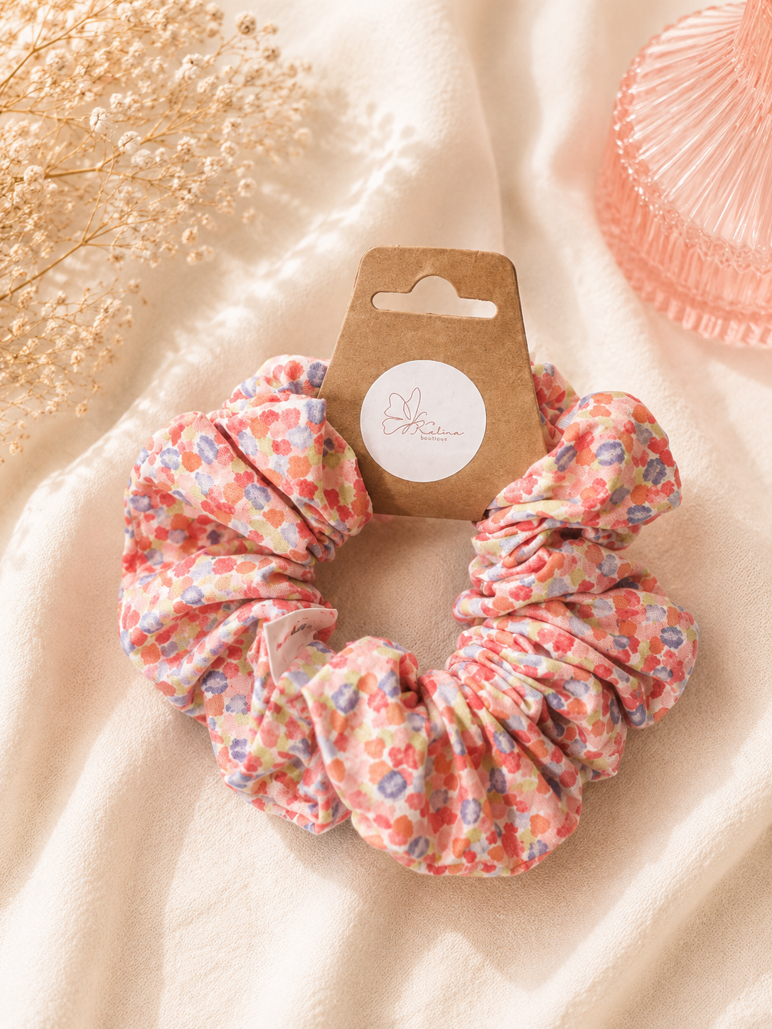 Petal Confetti Scrunchie