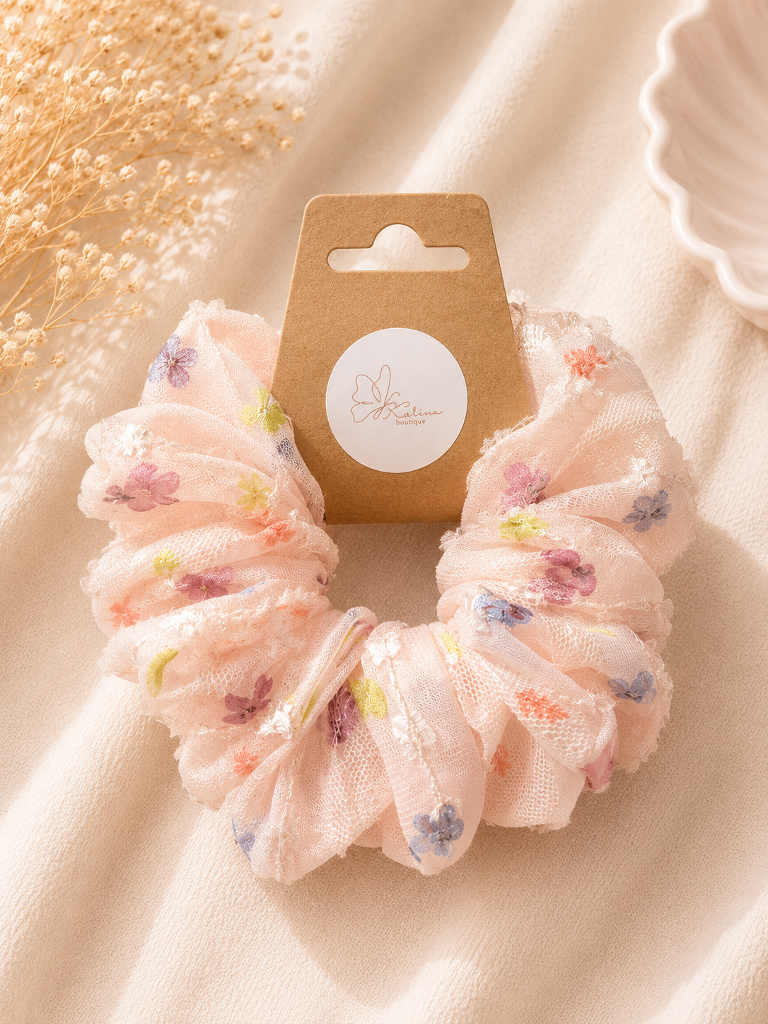 Sugar Blossom Scrunchie