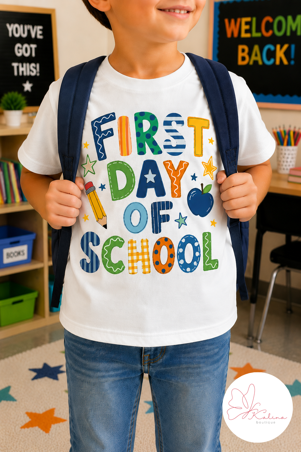 First Day Ready Boys Graphic