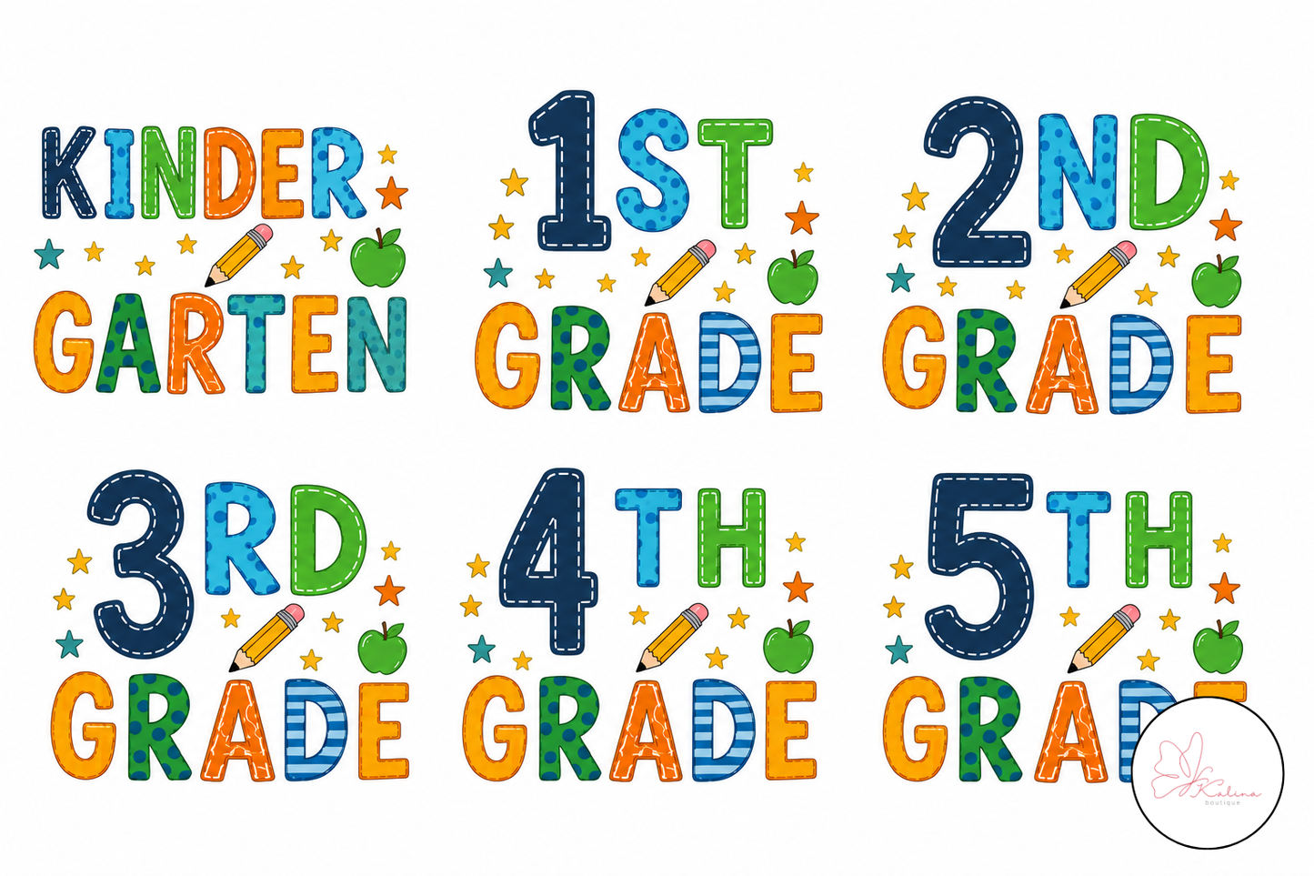 Grade Level Boys Graphic