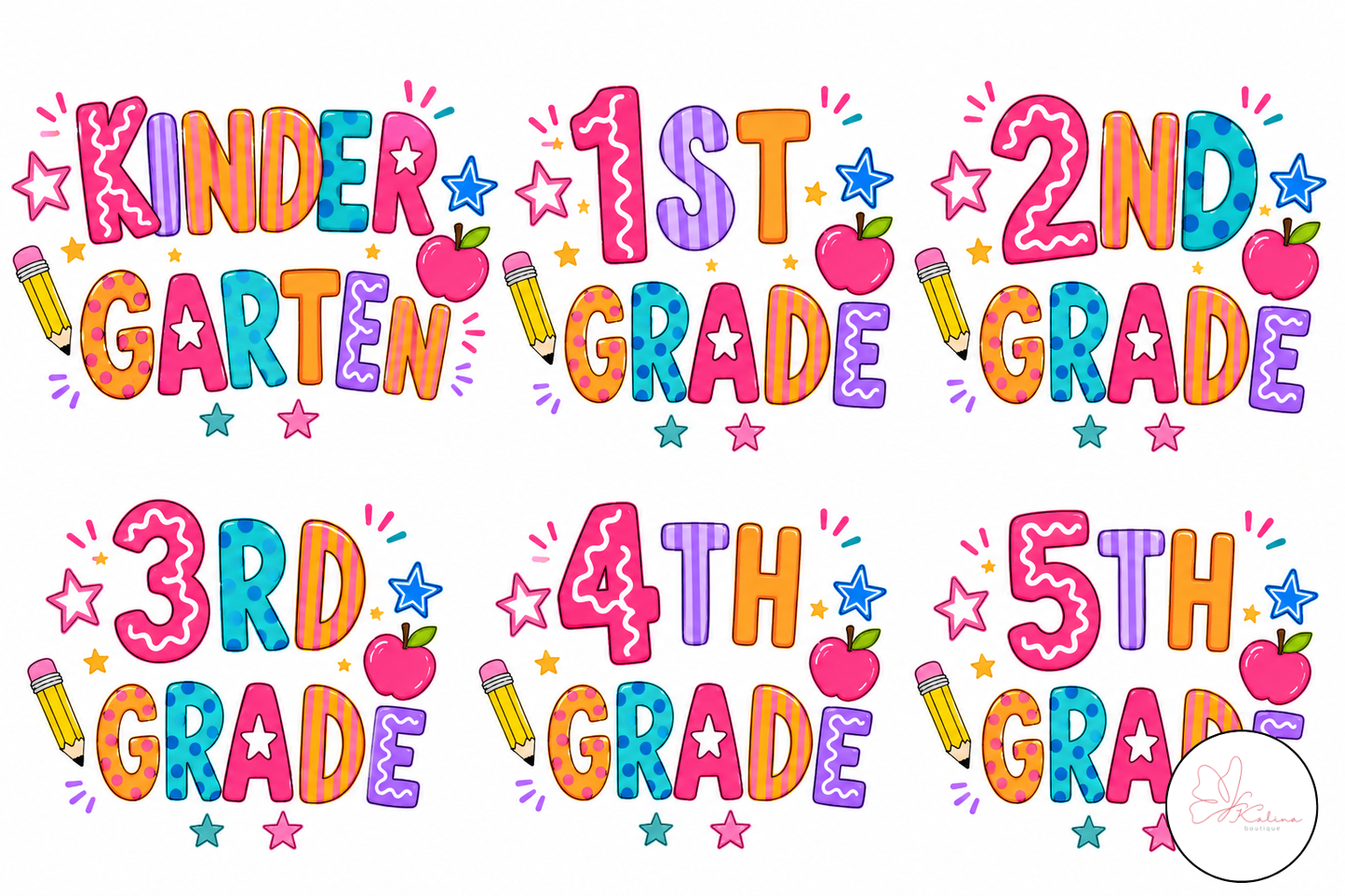Grade Level Girls Graphic