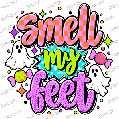 Trick or Treat / Smell My Feet Halloween DTF Transfers