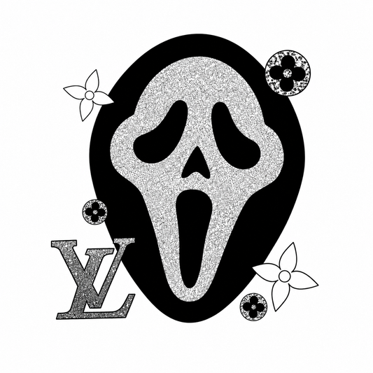 Designer-Inspired Ghost DTF Transfer