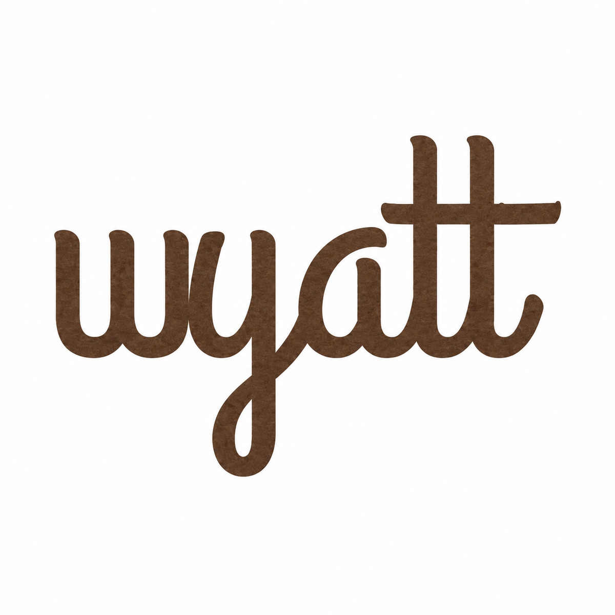Wyatt Cursive DTF Transfer