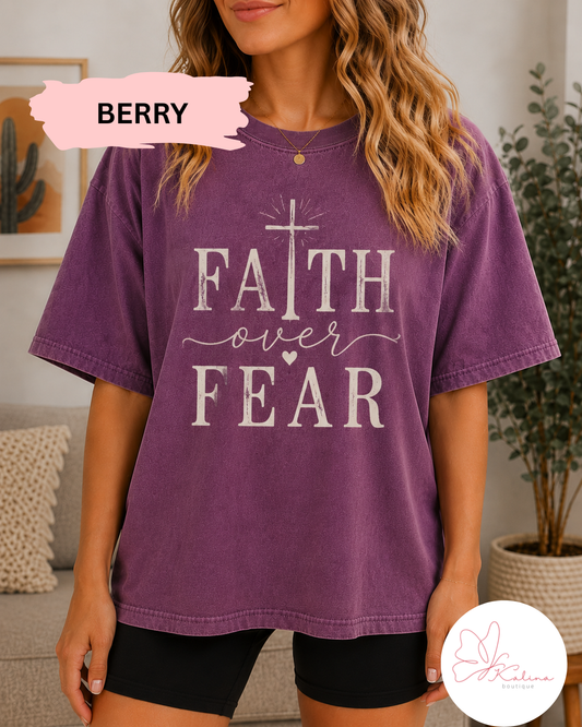 Faith Over Fear Graphic