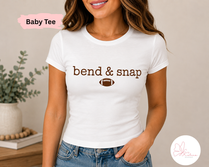 Bend & Snap Football Graphic