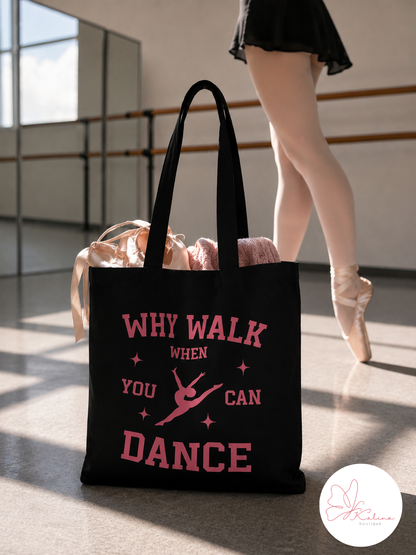 Dance Canvas Tote