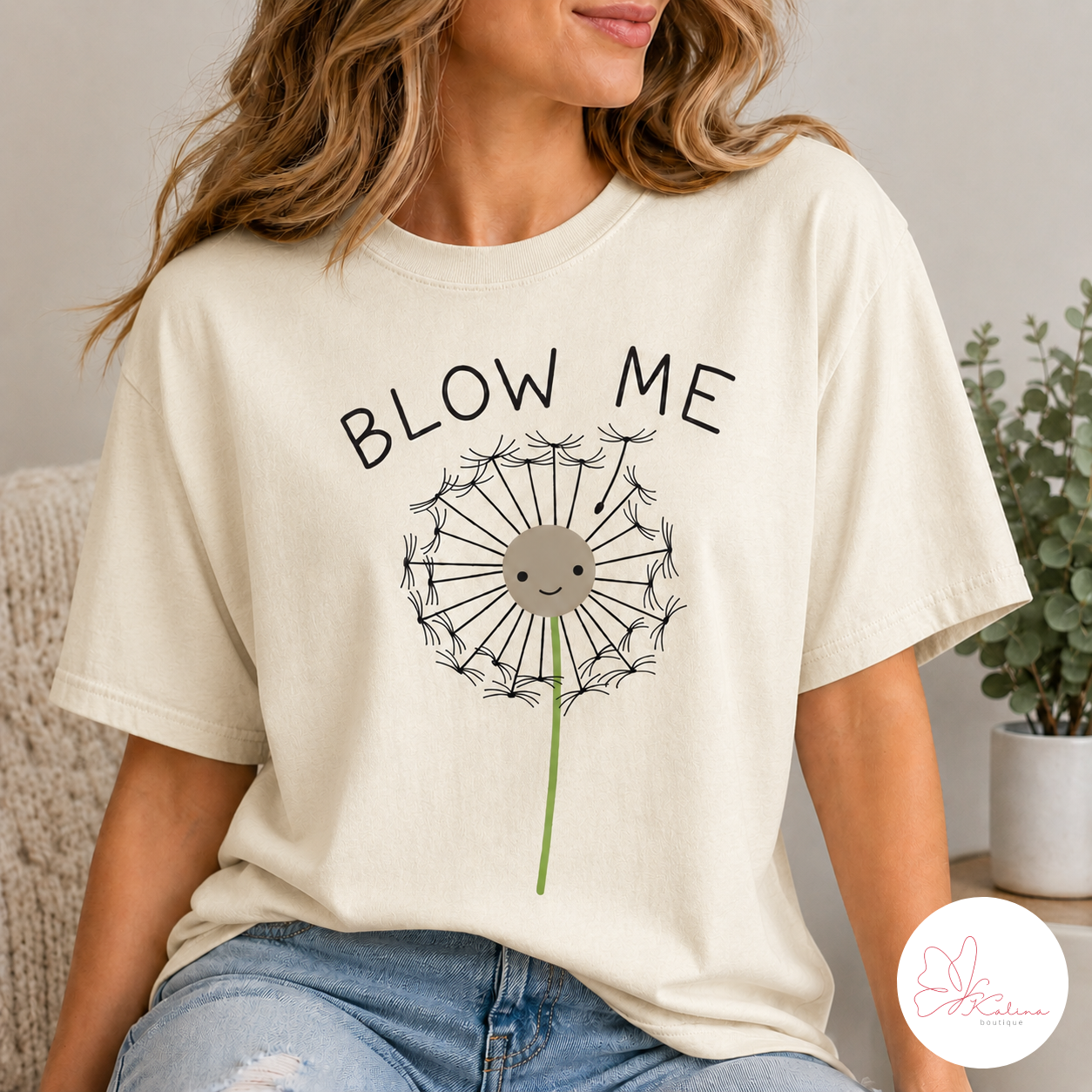 Blow Me Dandelion Tee