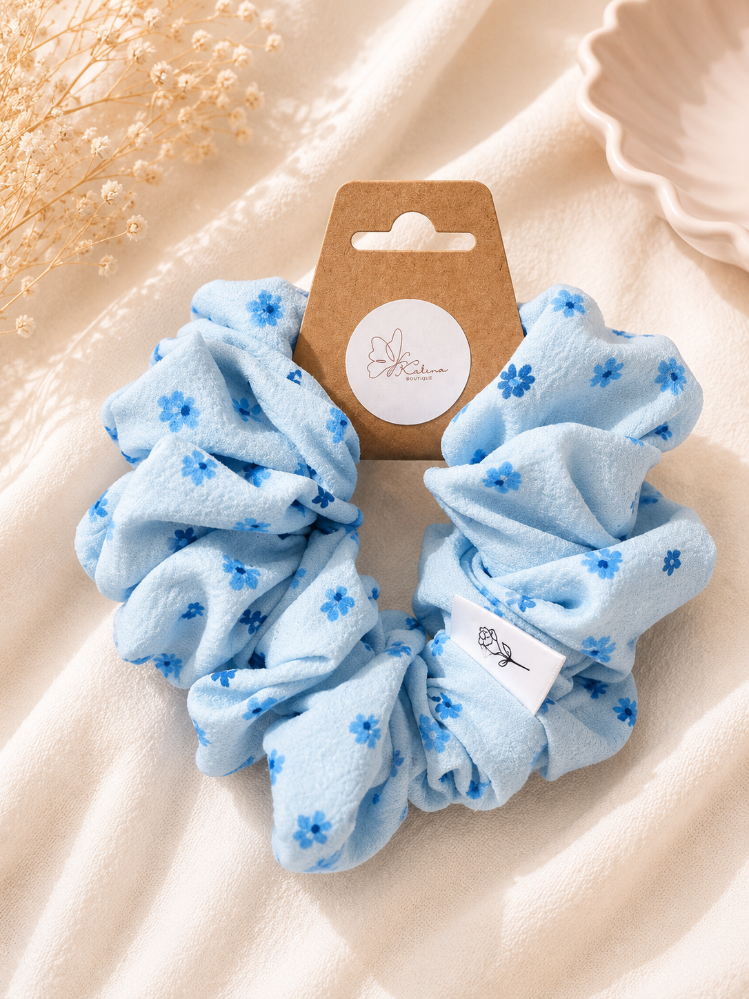 Bluebell Breeze Scrunchie