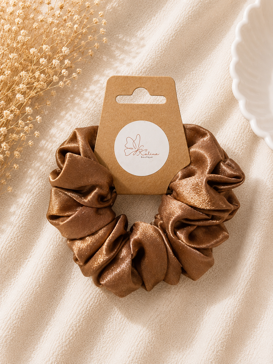 Caramel Kiss Scrunchie