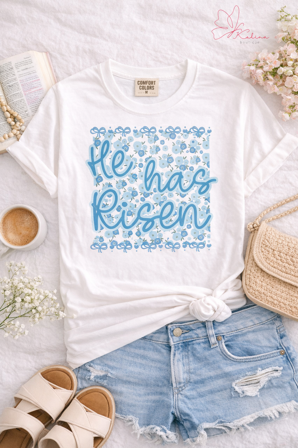 He Has Risen Graphic Tee