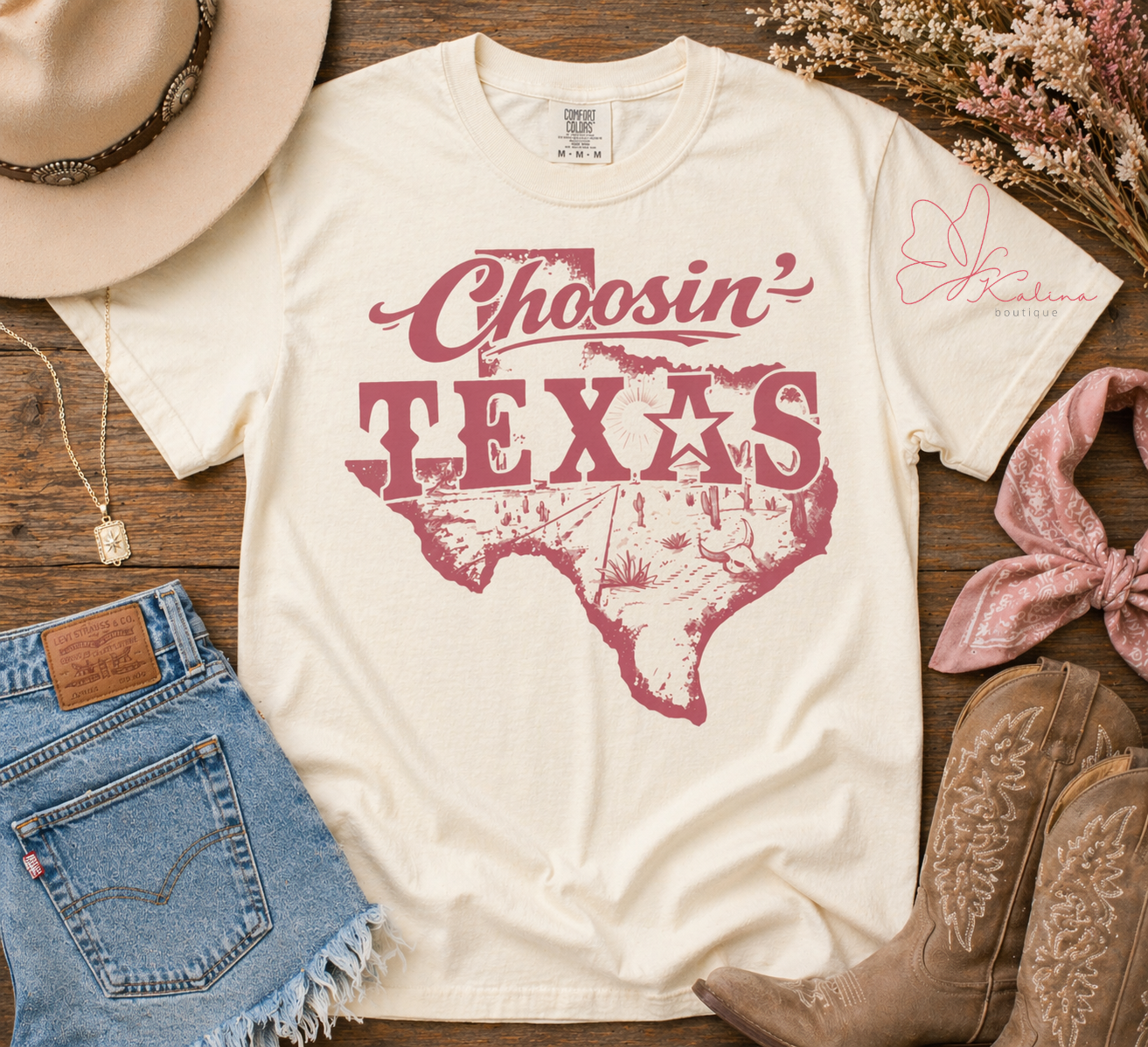 Choosin' Texas Graphic Tee