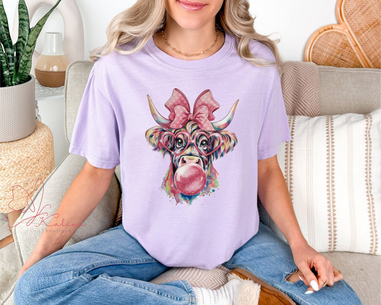 Highland Cow Tee