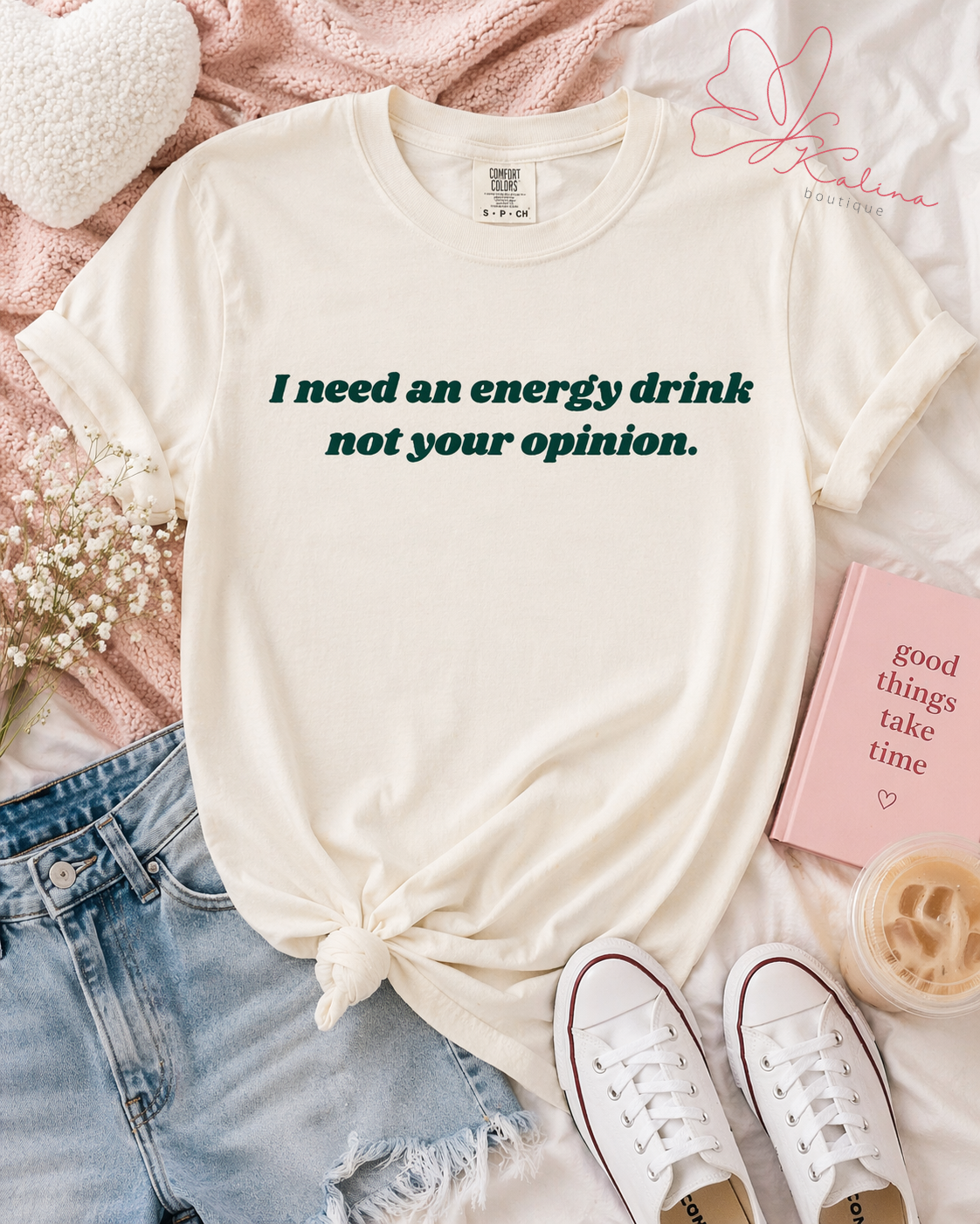 Need Energy, Not Opinions Tee