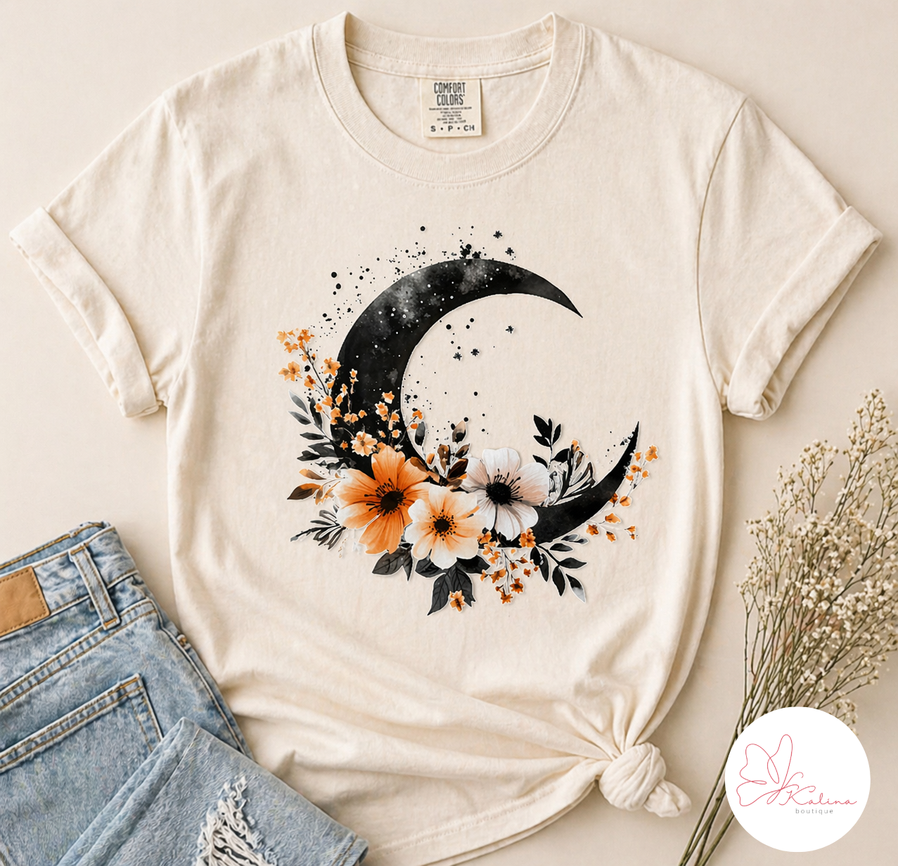 Midnight Bloom Tee