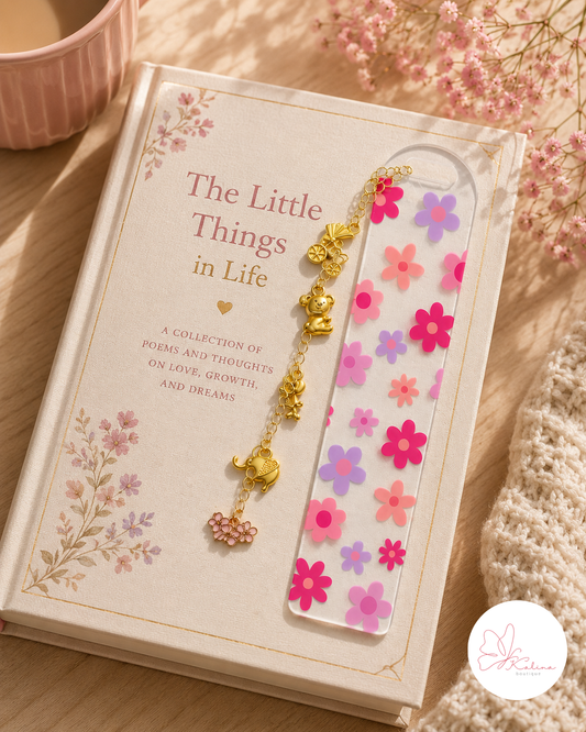 Flower Power Bookmark