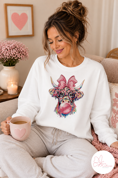 Highland Cow Sweater