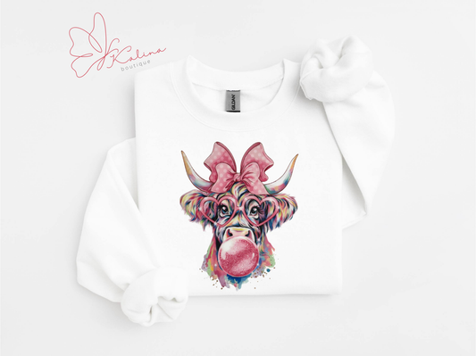 Highland Cow Sweater