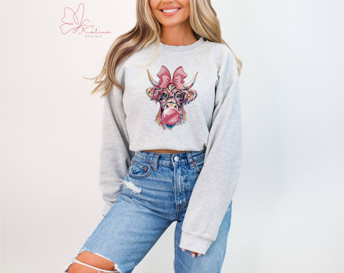 Highland Cow Sweater