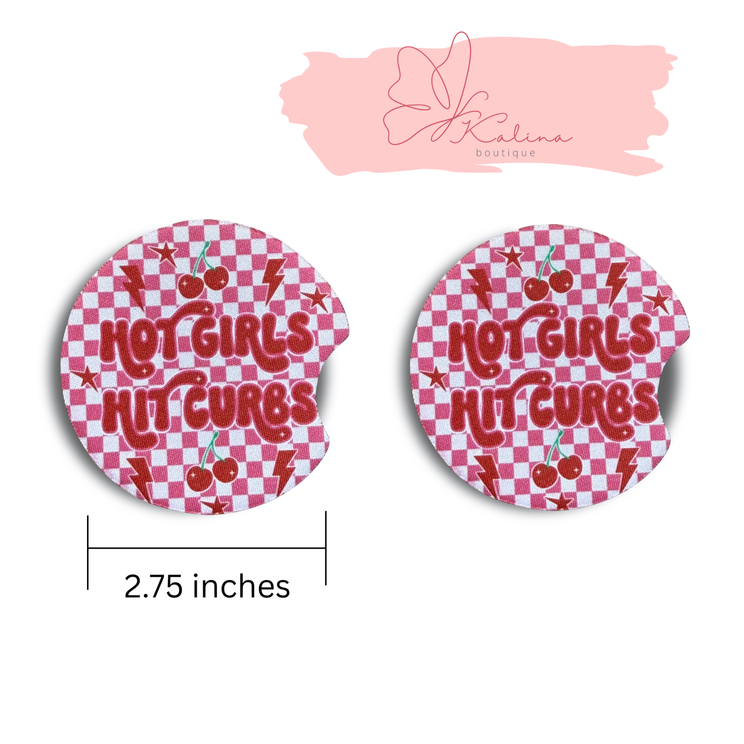 Curb Queen Car-Coasters