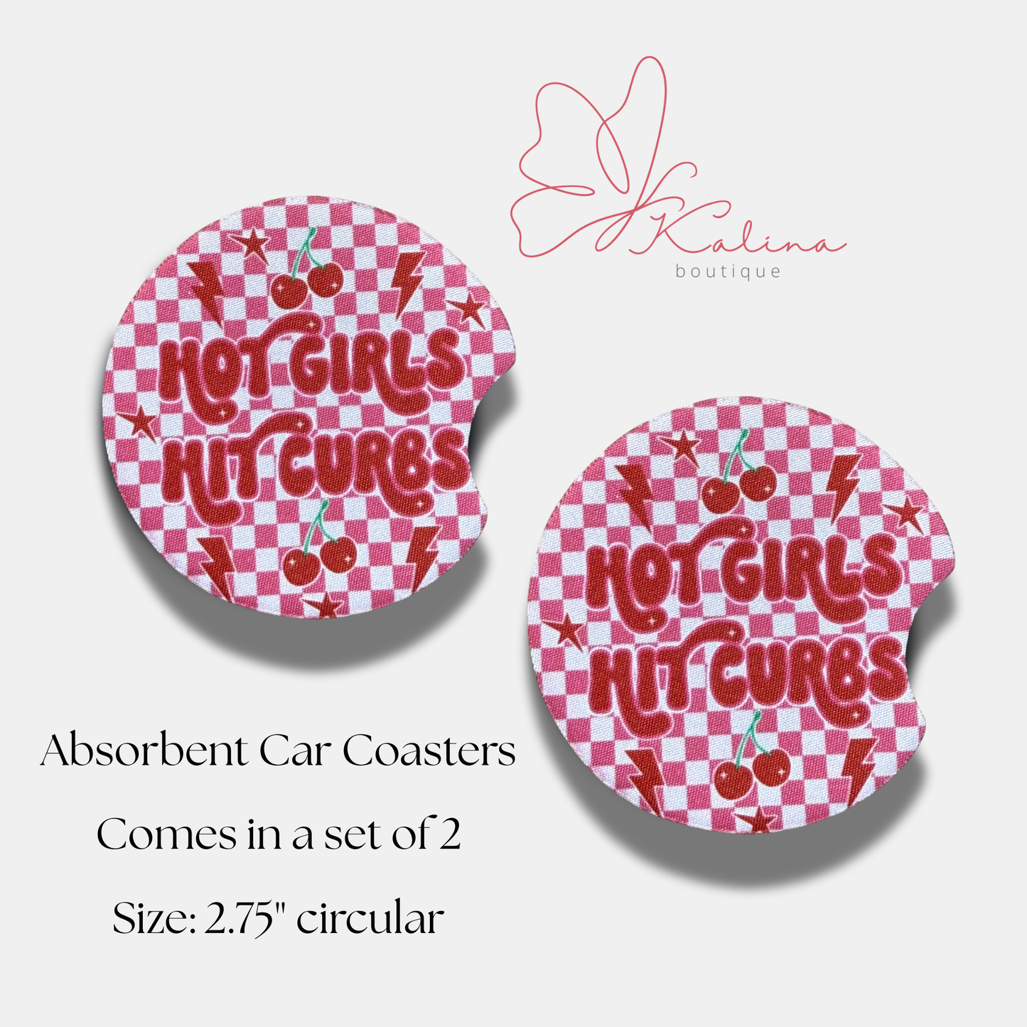 Curb Queen Car-Coasters