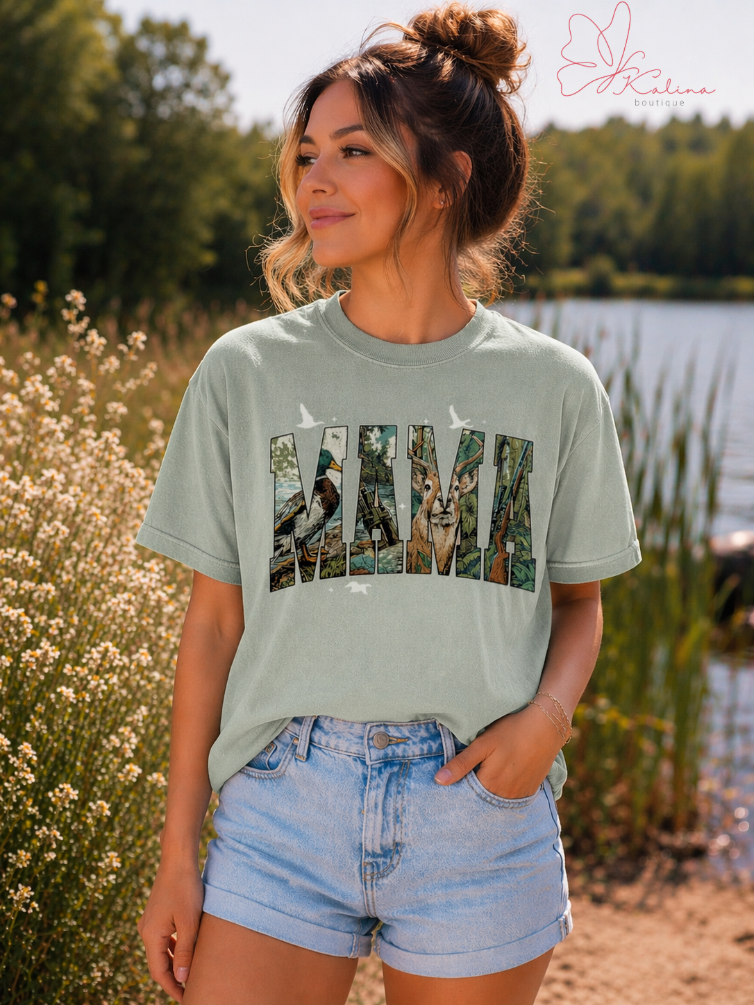 Hunting Mama Graphic Tee