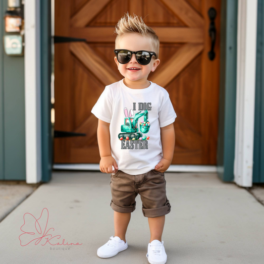 I Dig Easter Boys Tee