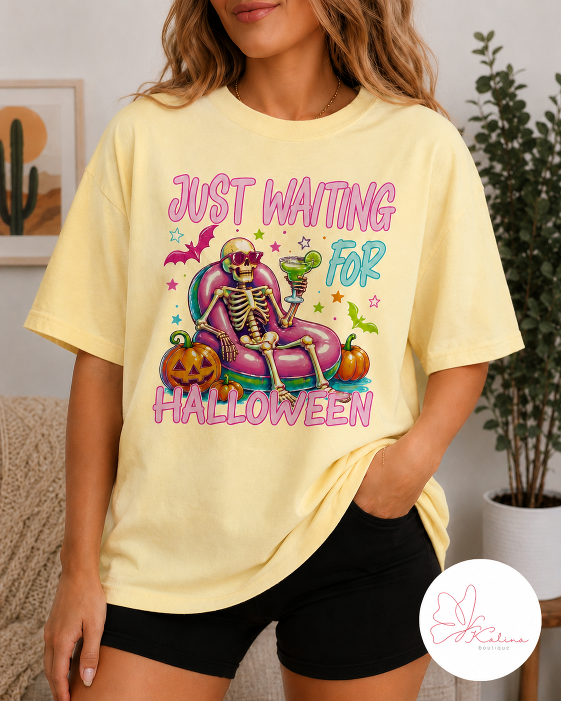 Just Waiting for Halloween Graphic Tee