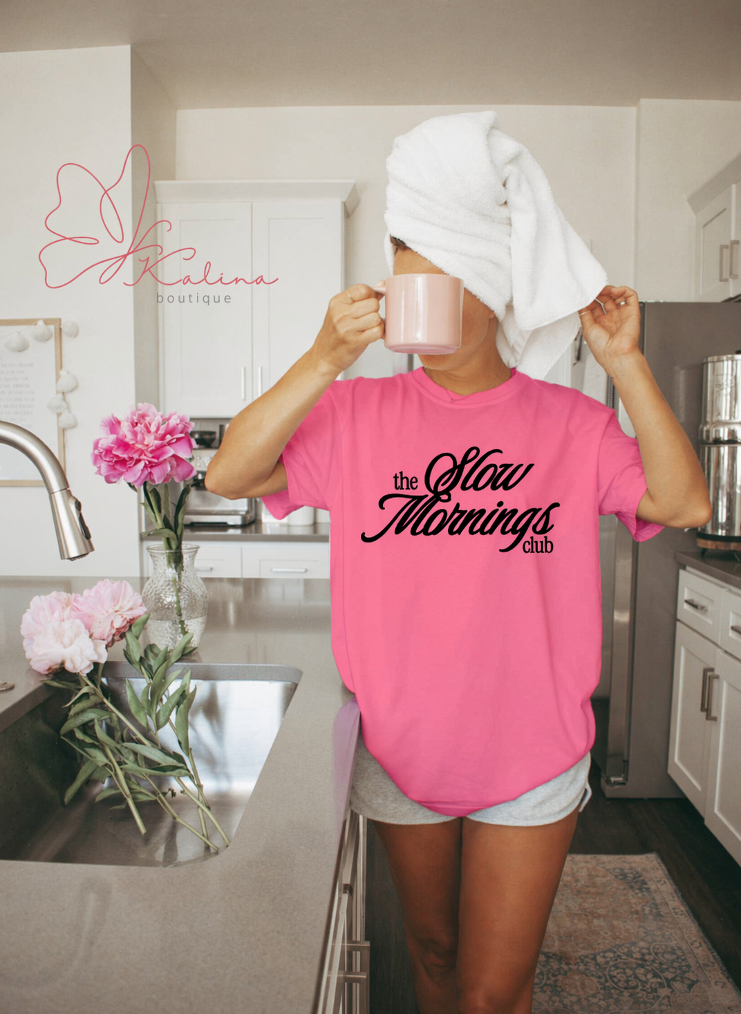 Slow Mornings Club Tee