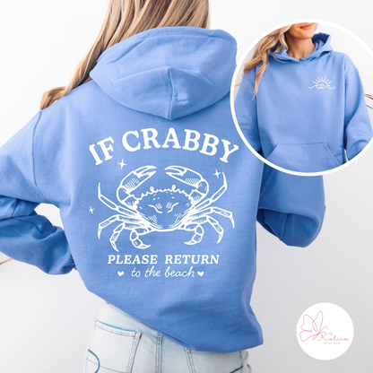 Sun, Sand & No Crabby Vibes Hoodie