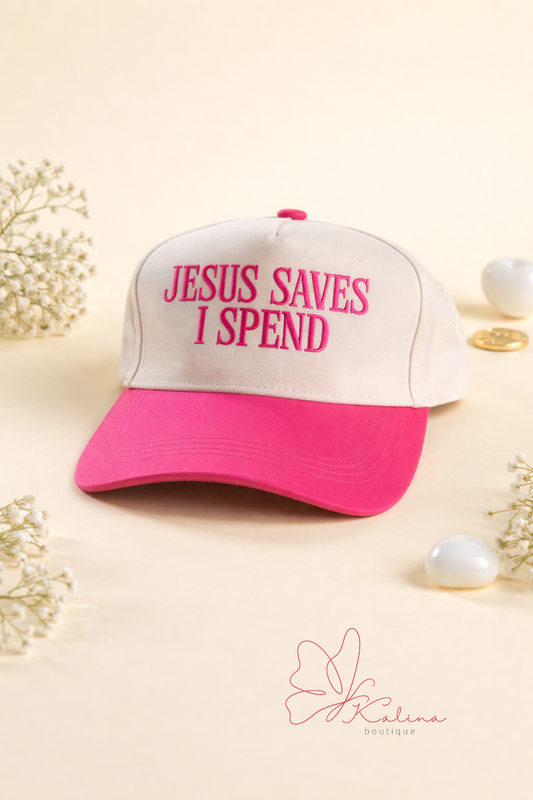 Jesus Saves, I Spend Trucker Hat