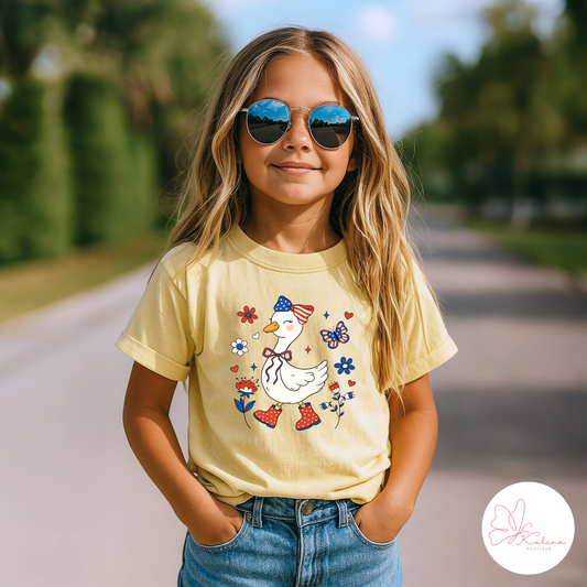 All American Goose Kids Tee