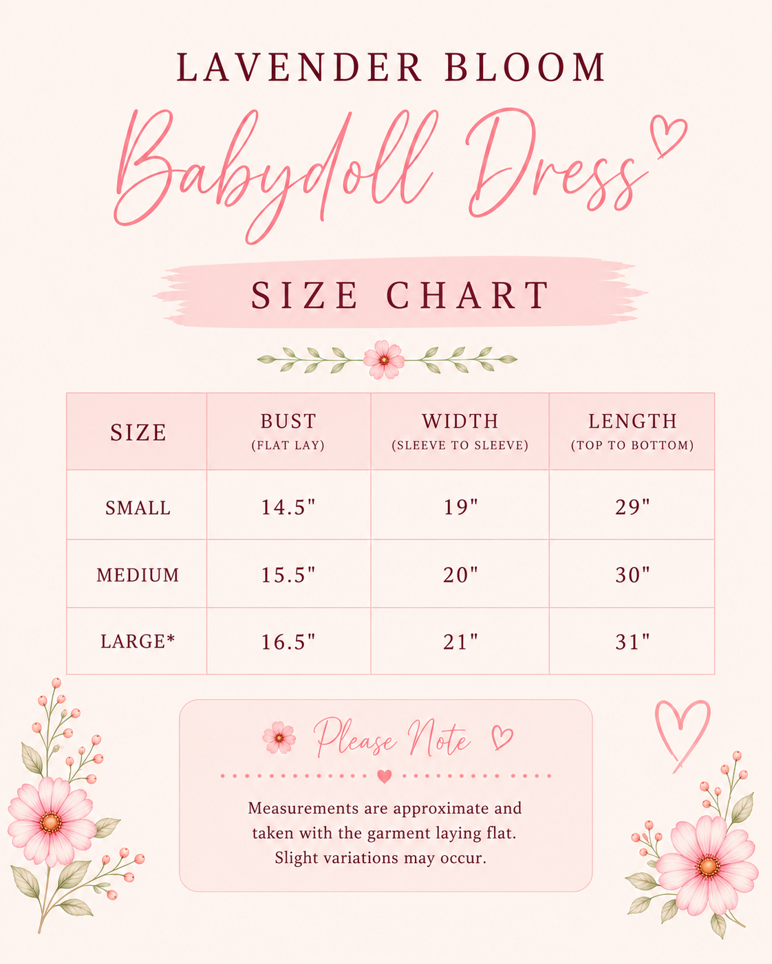 Lavender Bloom Babydoll Dress