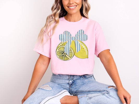 Pretty In Pink Lemon Tee