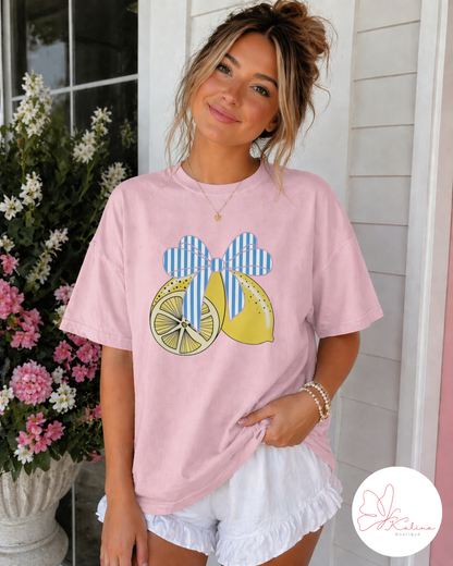 Pretty In Pink Lemon Tee