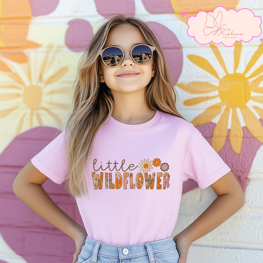 Kids Little Wildflower Tee