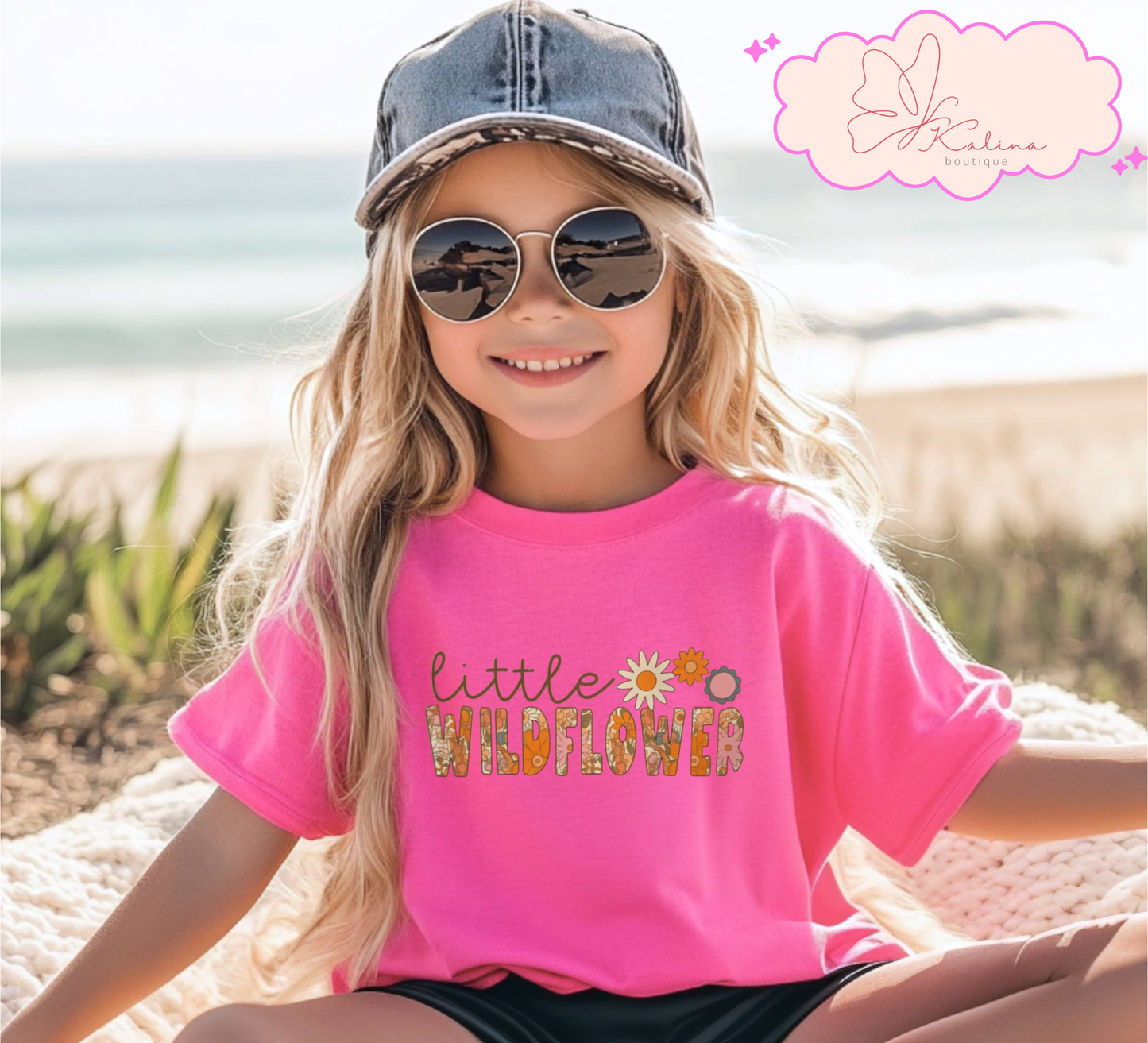 Kids Little Wildflower Tee