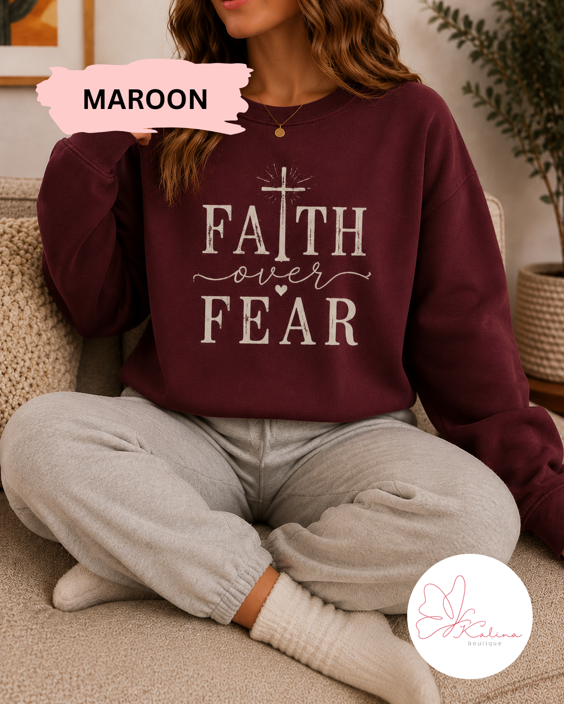 Faith Over Fear Graphic