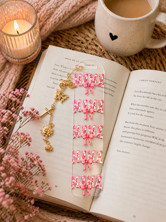 Sweet Mama Floral Bookmark
