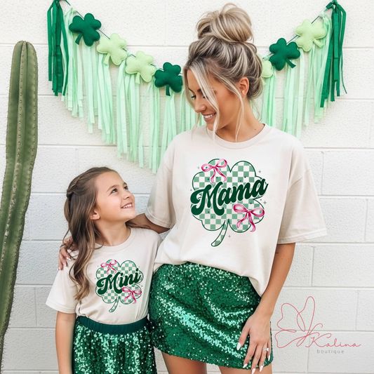 Mini Lucky Charm Shamrock Tee