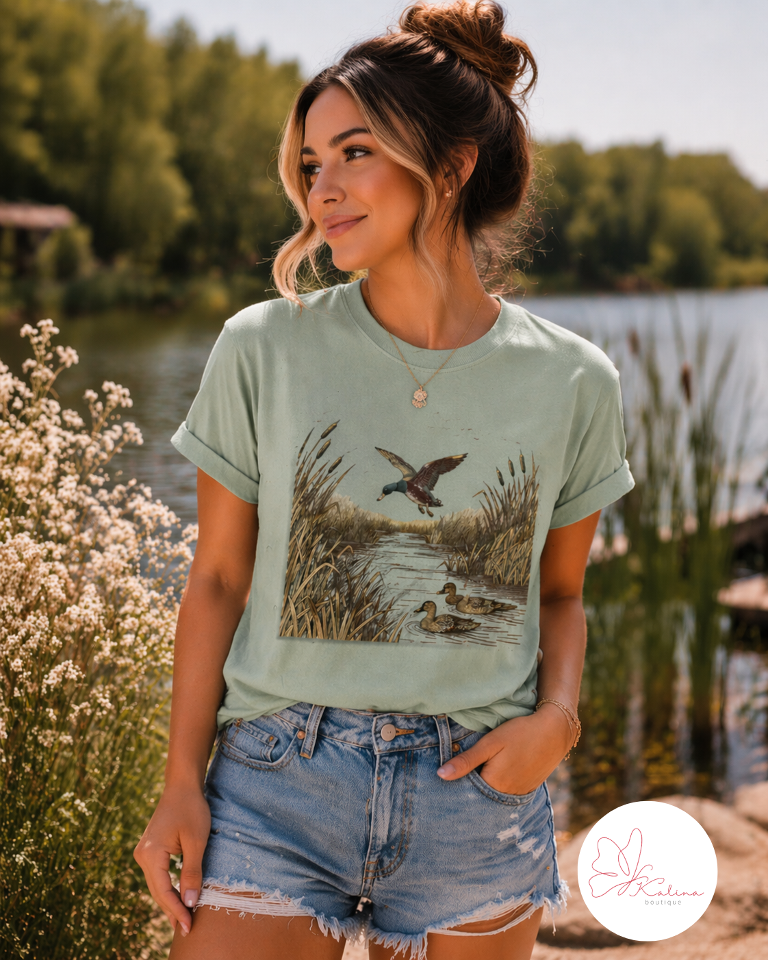 Marshland Duck Graphic Tee