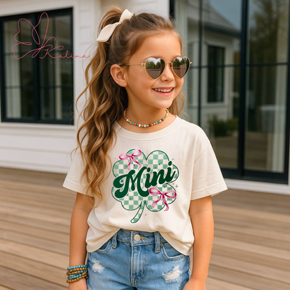Mini Lucky Charm Shamrock Tee