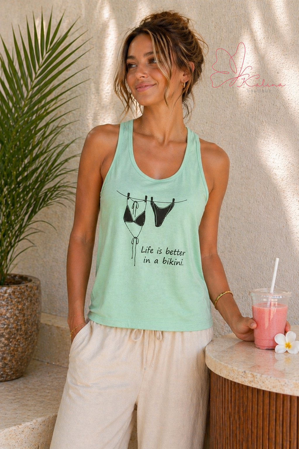 Life is Better in a Bikini Tank