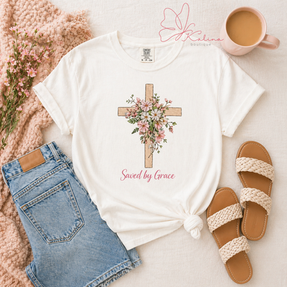 Saved by Grace Tee
